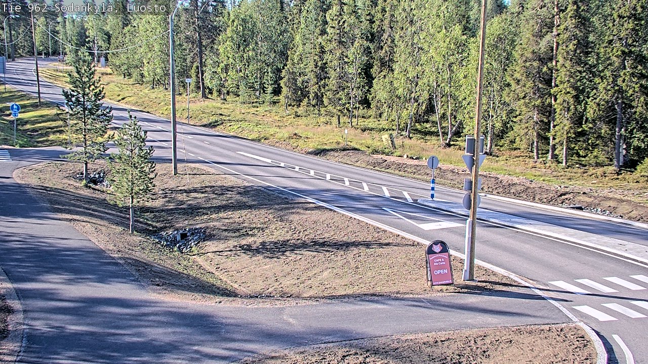Weather Camera Image Road 962 Sodankylä, Luosto, Sodankylä, Lappi