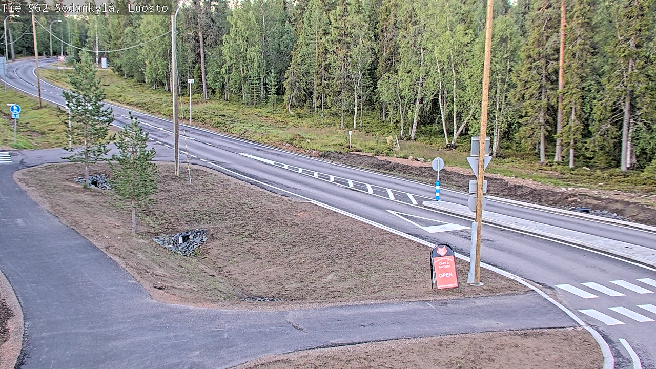 Weather Camera Image Road 962 Sodankylä, Luosto, Sodankylä, Lappi