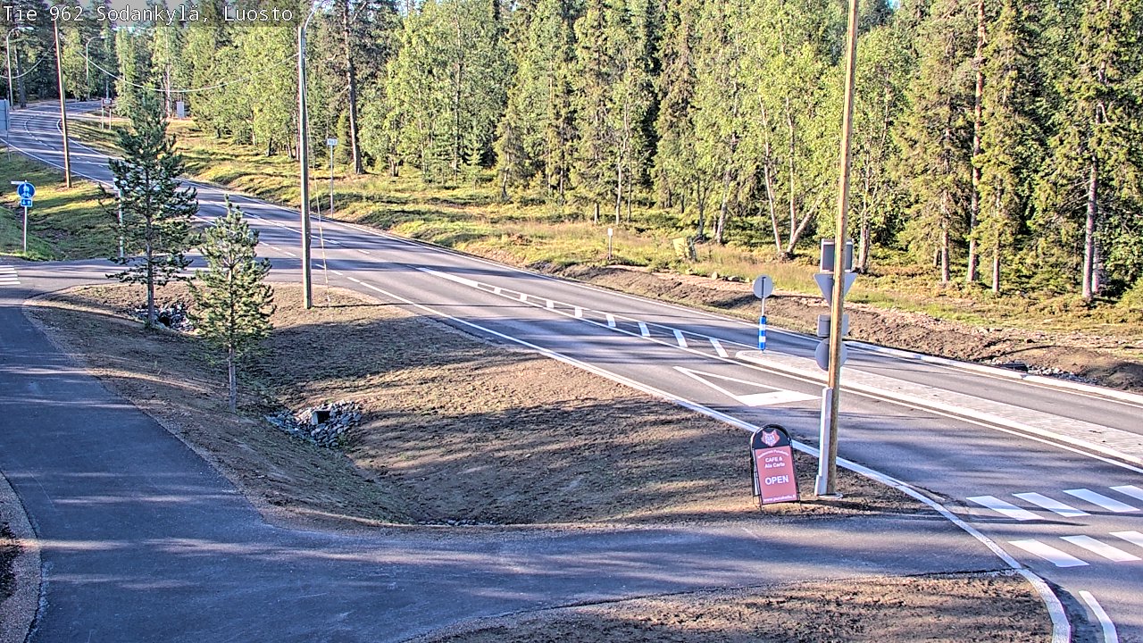 Weather Camera Image Road 962 Sodankylä, Luosto, Sodankylä, Lappi