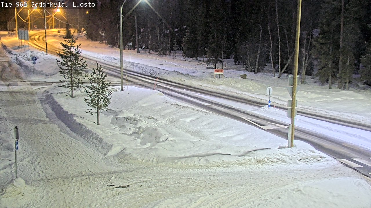 Kelikamerat Kuva Tie 962 Sodankylä, Luosto, Sodankylä, Lappi