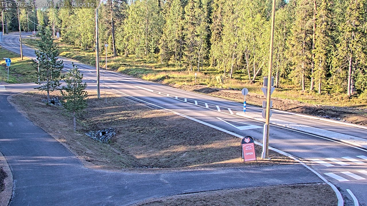 Weather Camera Image Road 962 Sodankylä, Luosto, Sodankylä, Lappi