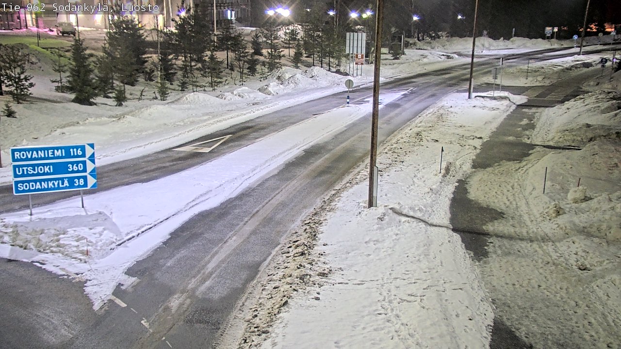 Kelikamerat Kuva Tie 962 Sodankylä, Luosto, Sodankylä, Lappi