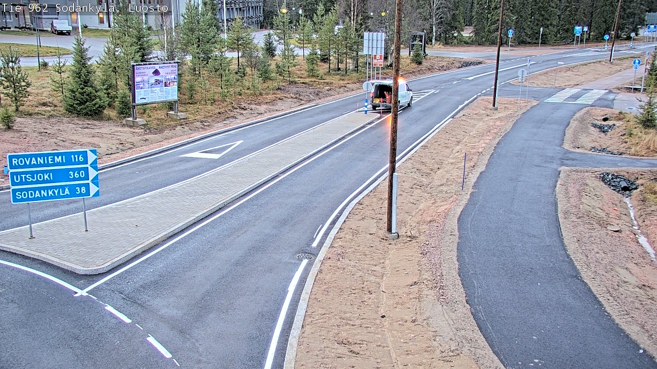 Kelikamerat Kuva Tie 962 Sodankylä, Luosto, Sodankylä, Lappi