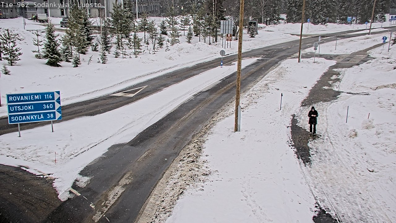 Kelikamerat Kuva Tie 962 Sodankylä, Luosto, Sodankylä, Lappi