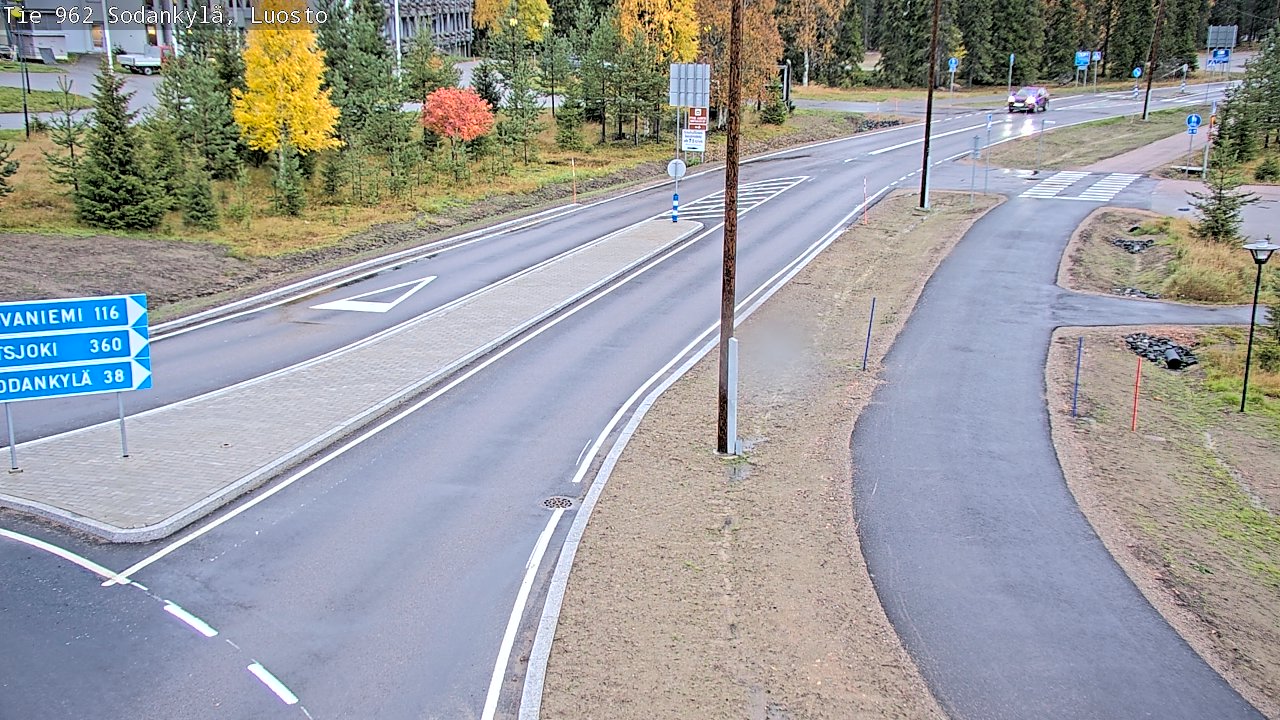 Kelikamerat Kuva Tie 962 Sodankylä, Luosto, Sodankylä, Lappi