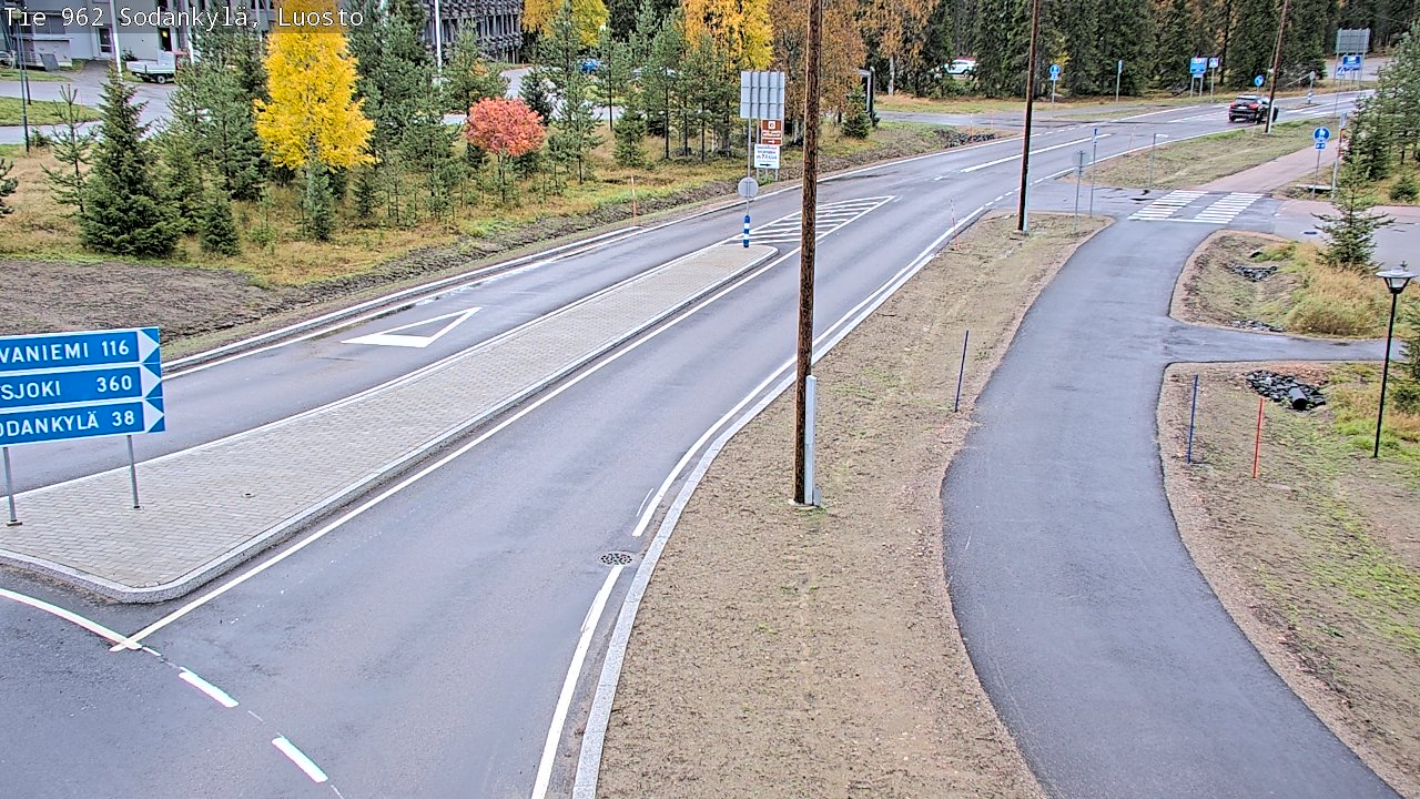 Kelikamerat Kuva Tie 962 Sodankylä, Luosto, Sodankylä, Lappi