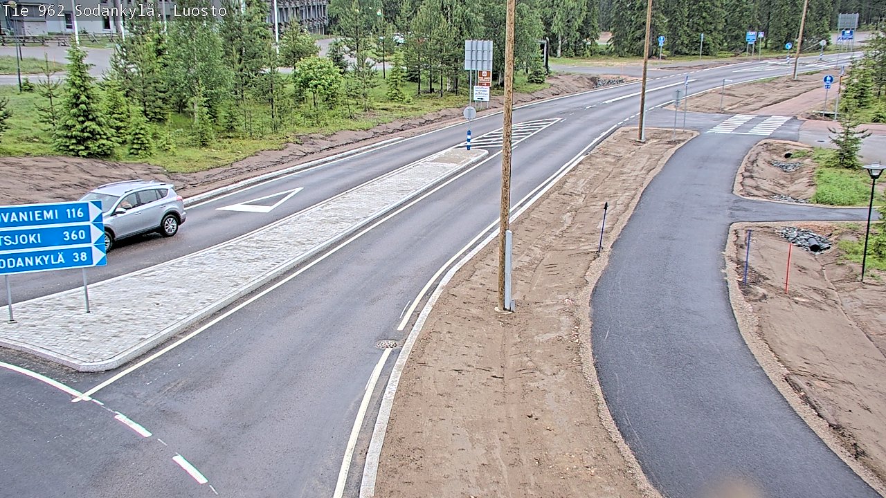 Kelikamerat Kuva Tie 962 Sodankylä, Luosto, Sodankylä, Lappi