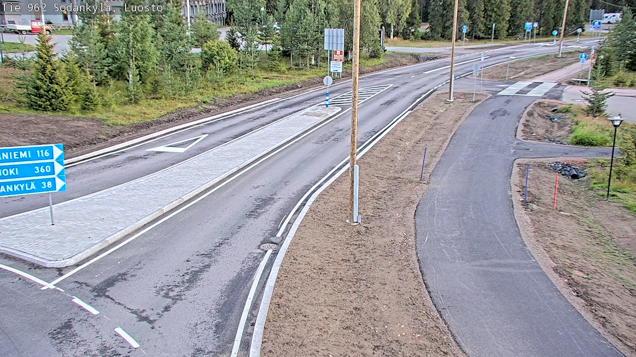 Kelikamerat Kuva Tie 962 Sodankylä, Luosto, Sodankylä, Lappi