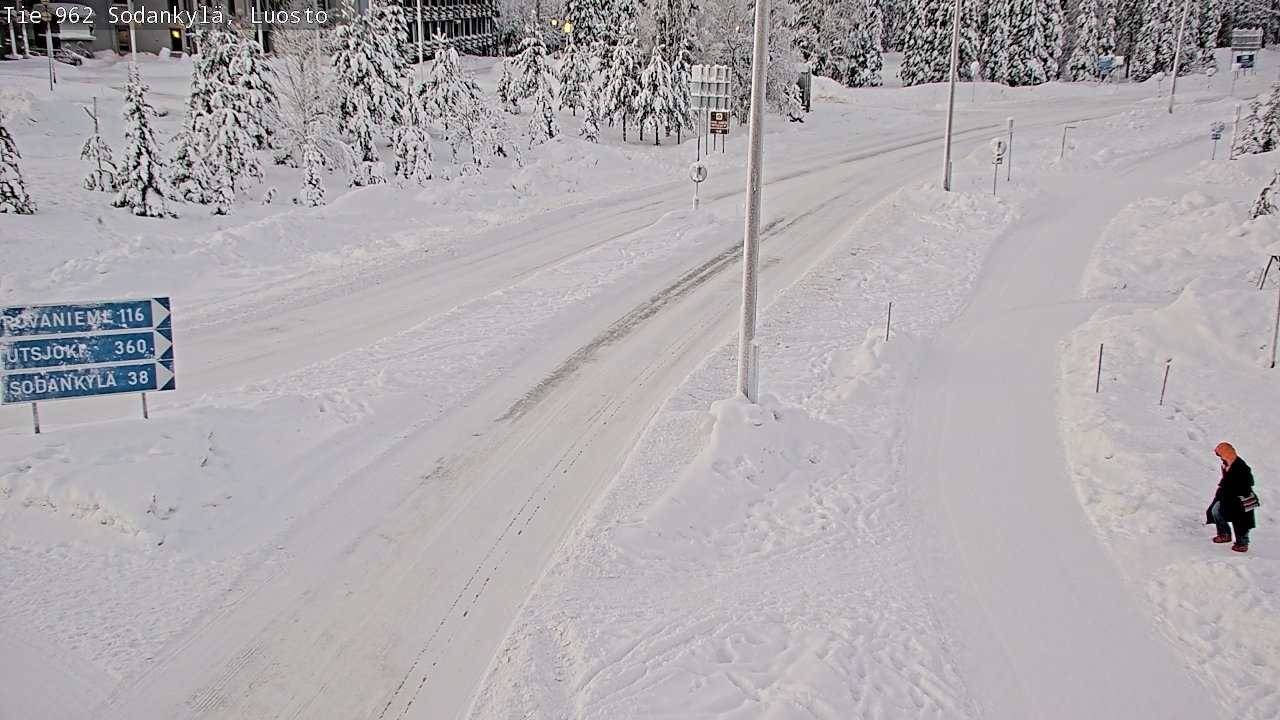 Kelikamerat Kuva Tie 962 Sodankylä, Luosto, Sodankylä, Lappi