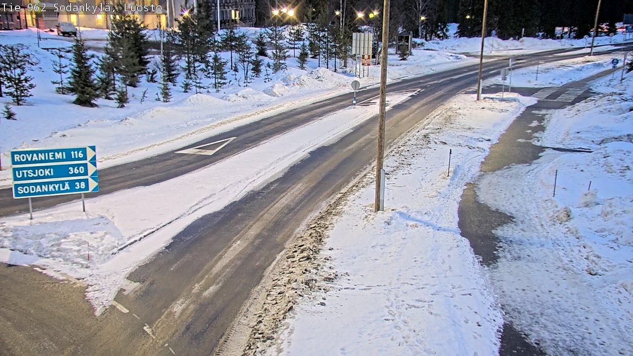 Kelikamerat Kuva Tie 962 Sodankylä, Luosto, Sodankylä, Lappi