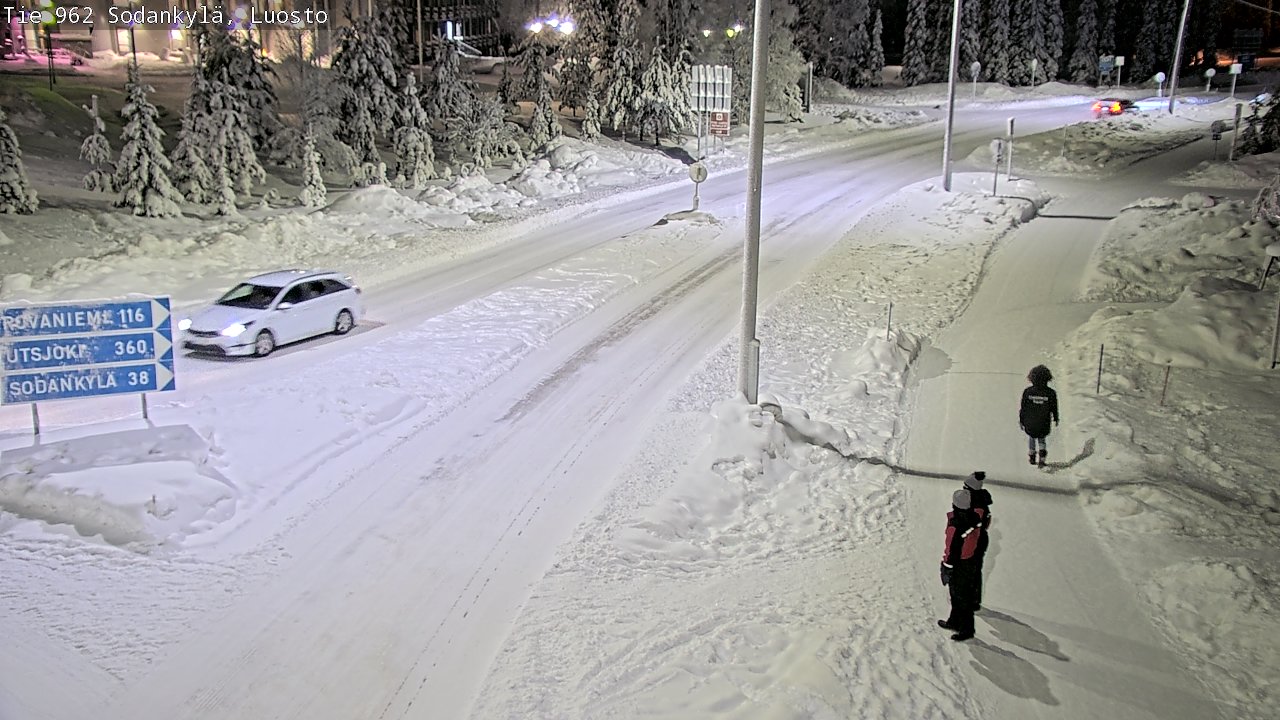 Kelikamerat Kuva Tie 962 Sodankylä, Luosto, Sodankylä, Lappi