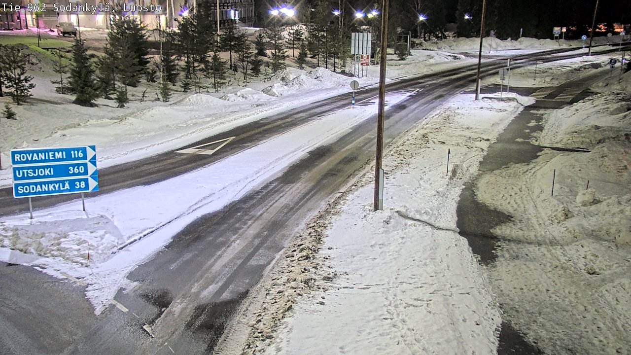 Kelikamerat Kuva Tie 962 Sodankylä, Luosto, Sodankylä, Lappi