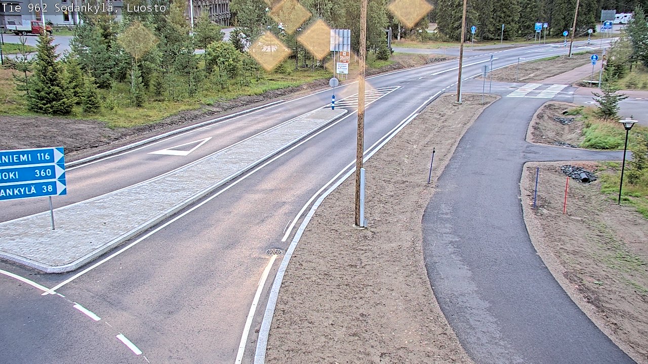 Kelikamerat Kuva Tie 962 Sodankylä, Luosto, Sodankylä, Lappi