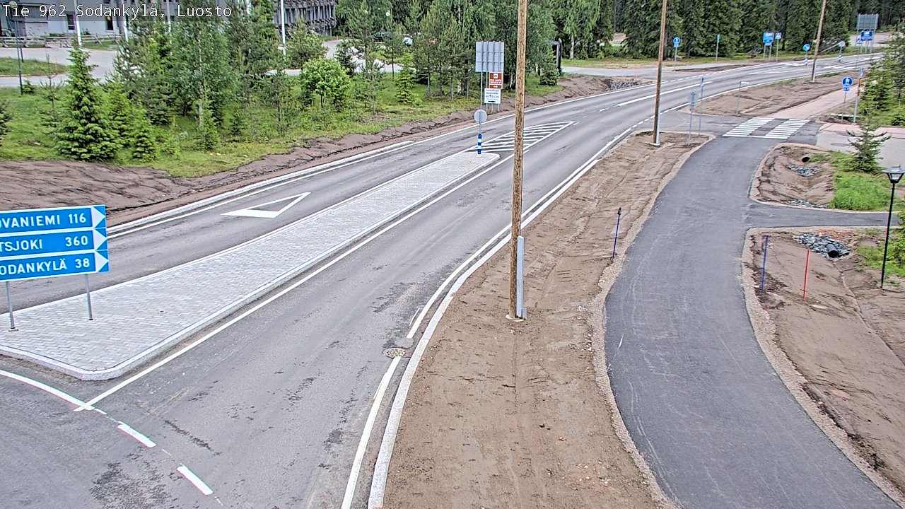 Kelikamerat Kuva Tie 962 Sodankylä, Luosto, Sodankylä, Lappi