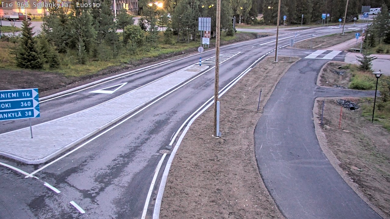 Kelikamerat Kuva Tie 962 Sodankylä, Luosto, Sodankylä, Lappi