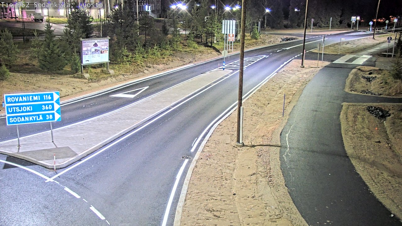 Kelikamerat Kuva Tie 962 Sodankylä, Luosto, Sodankylä, Lappi