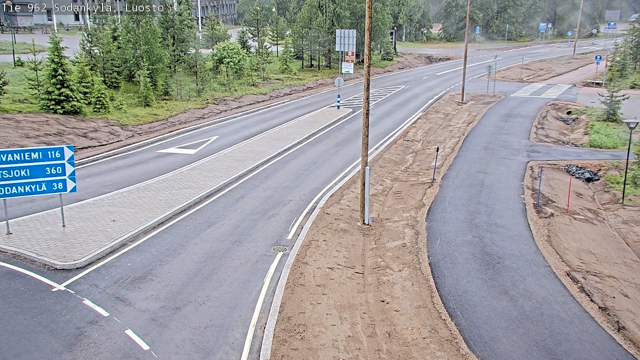 Kelikamerat Kuva Tie 962 Sodankylä, Luosto, Sodankylä, Lappi