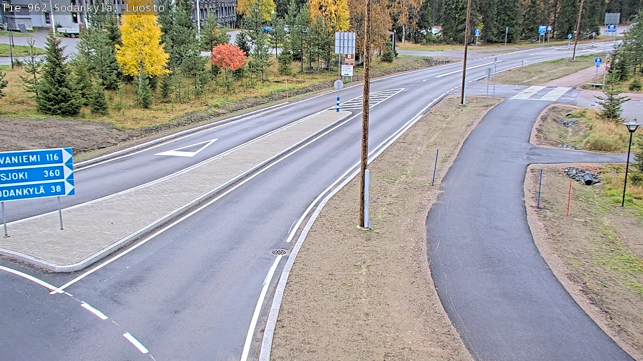 Kelikamerat Kuva Tie 962 Sodankylä, Luosto, Sodankylä, Lappi