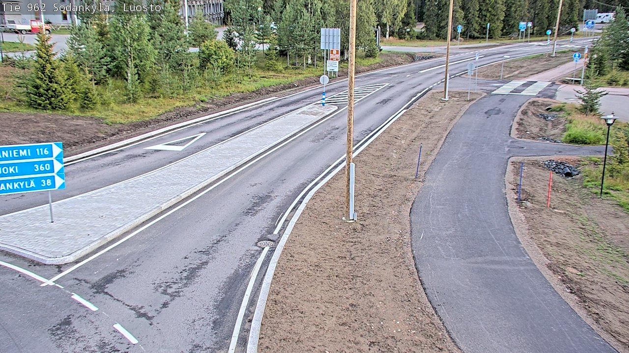Kelikamerat Kuva Tie 962 Sodankylä, Luosto, Sodankylä, Lappi
