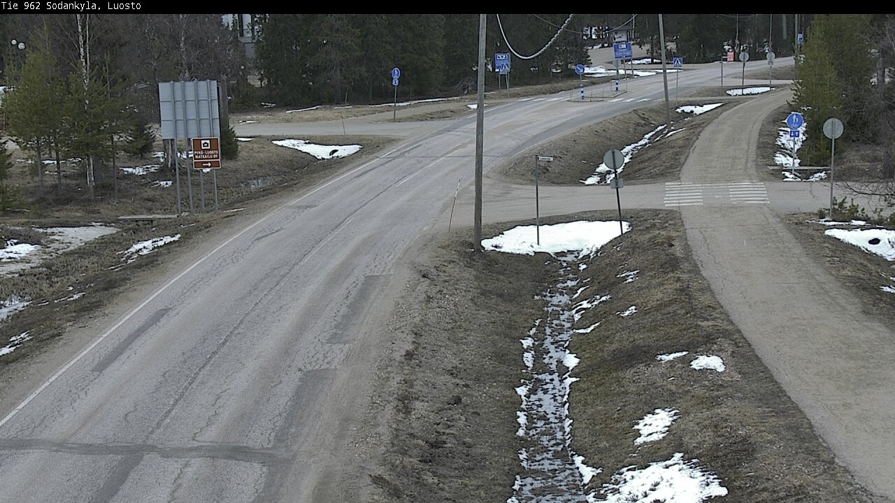 Kelikamerat Kuva Tie 962 Sodankylä, Luosto, Sodankylä, Lappi