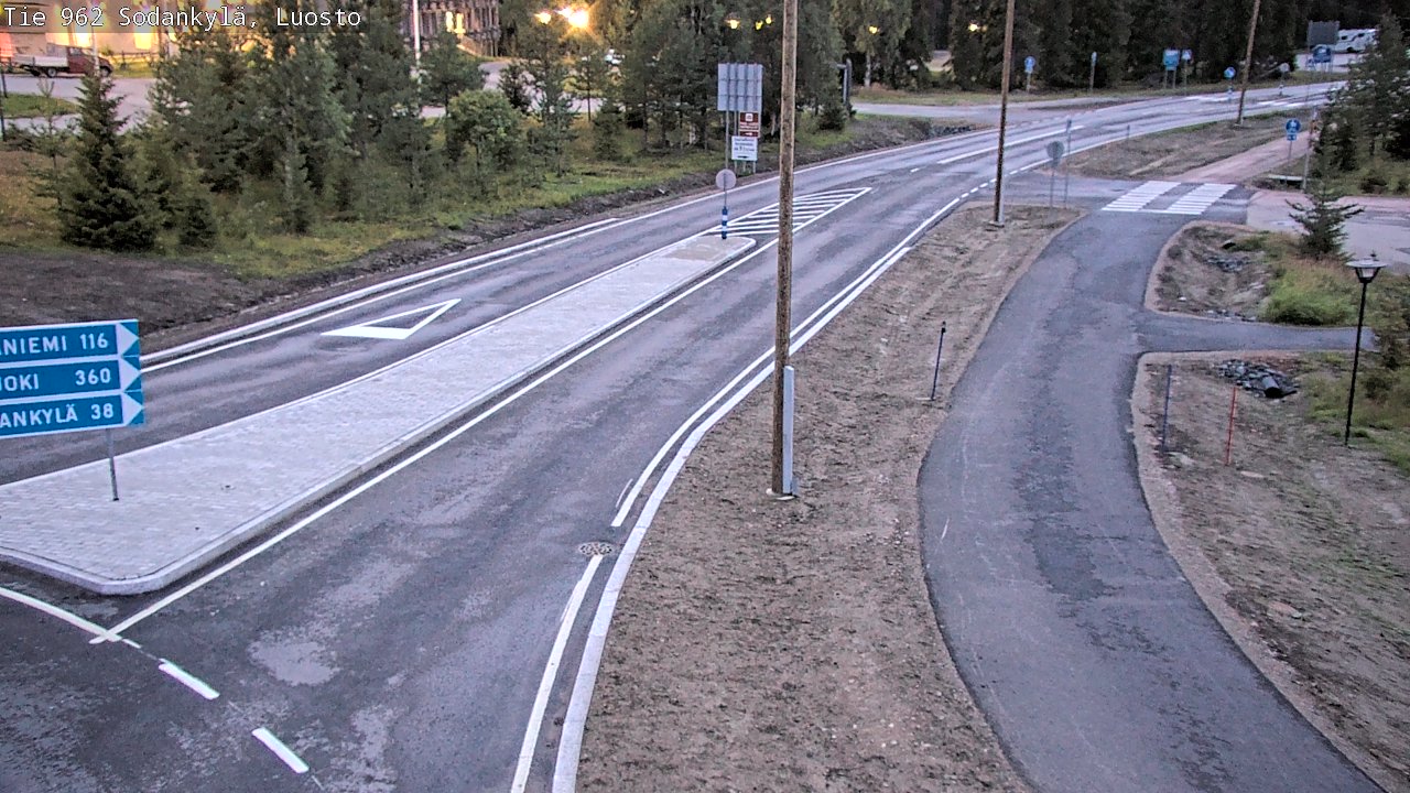 Kelikamerat Kuva Tie 962 Sodankylä, Luosto, Sodankylä, Lappi