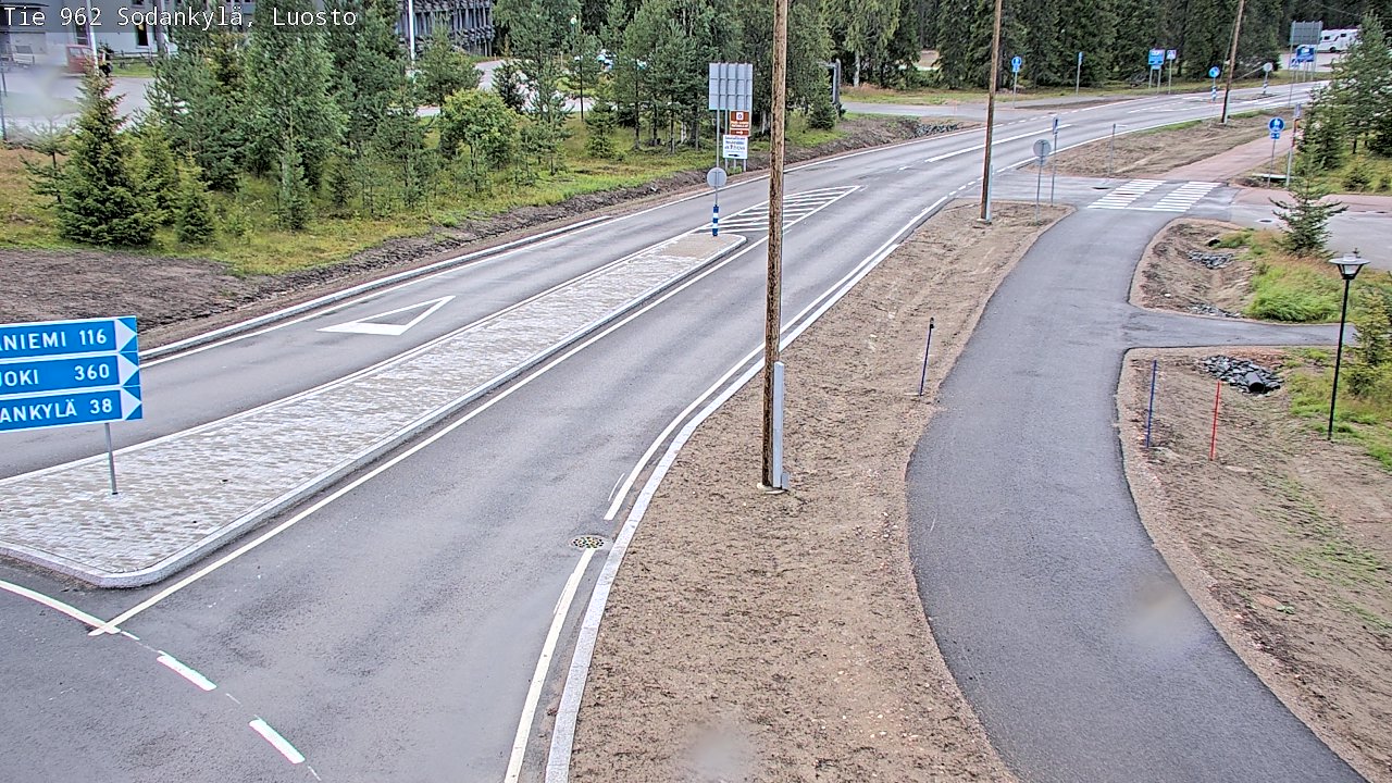 Kelikamerat Kuva Tie 962 Sodankylä, Luosto, Sodankylä, Lappi
