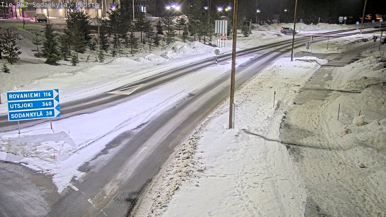 Kelikamerat Kuva Tie 962 Sodankylä, Luosto, Sodankylä, Lappi