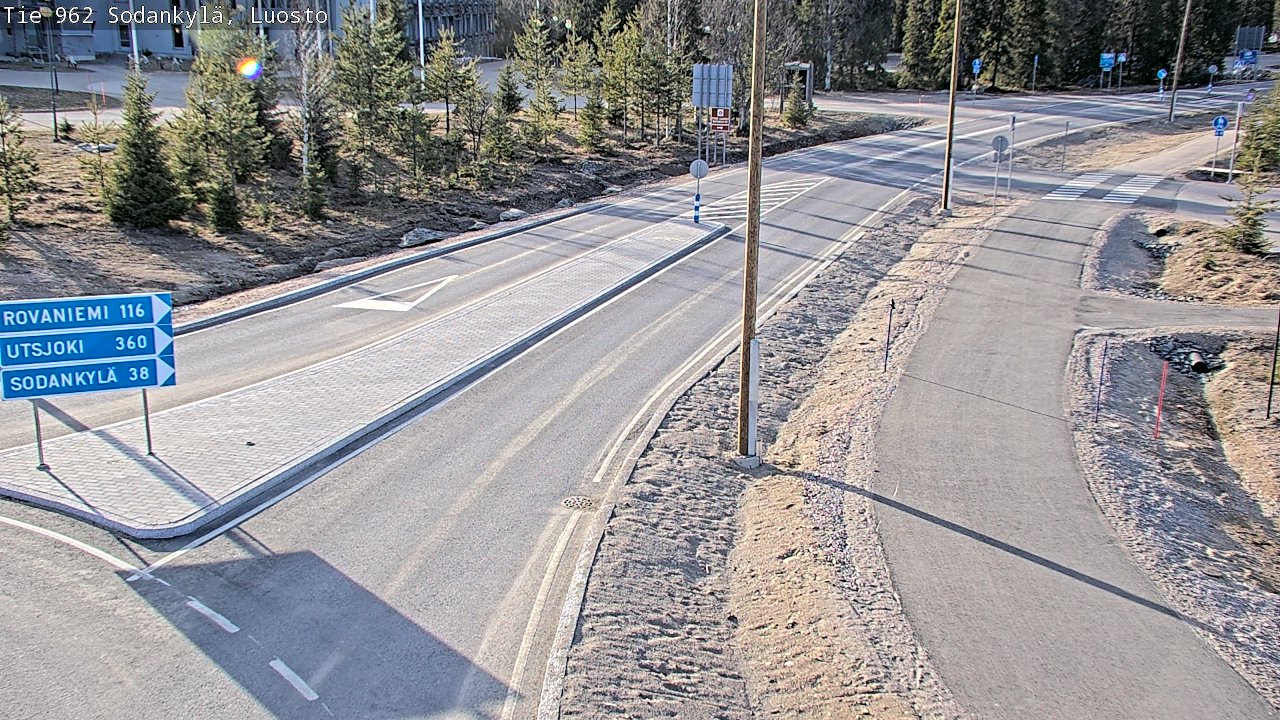 Weather Camera Image Road 962 Sodankylä, Luosto, Sodankylä, Lappi