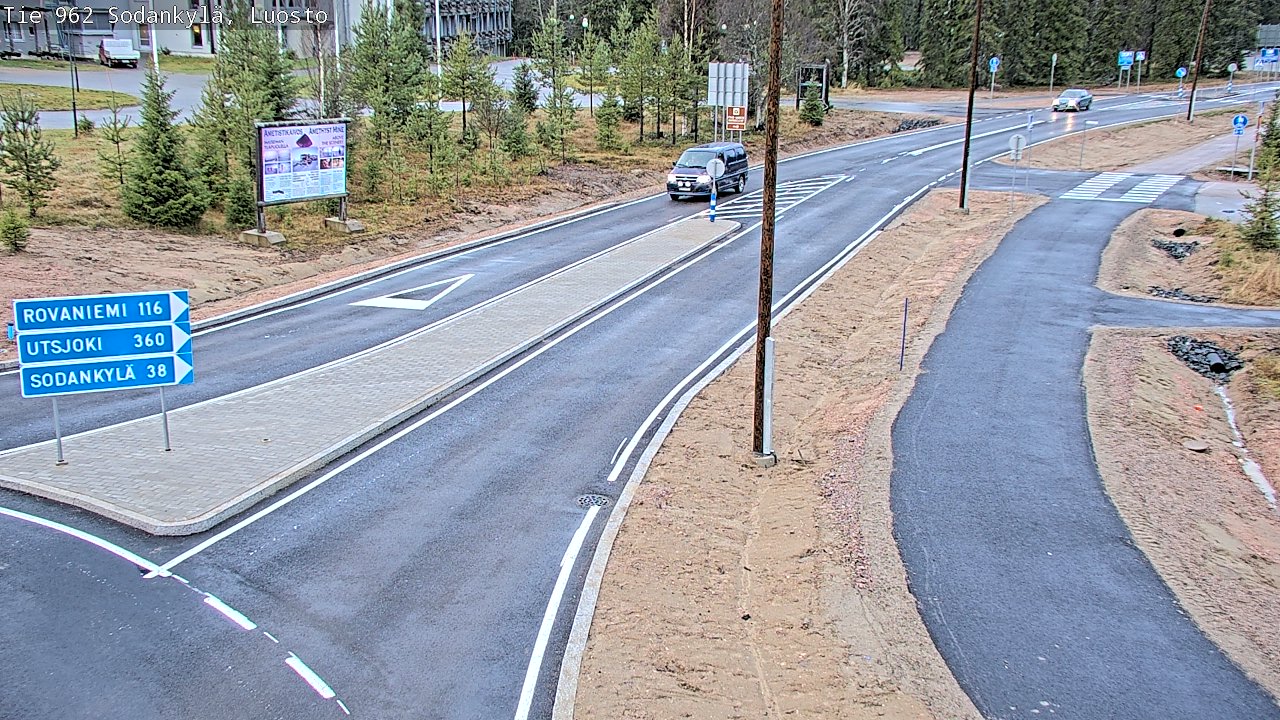 Kelikamerat Kuva Tie 962 Sodankylä, Luosto, Sodankylä, Lappi