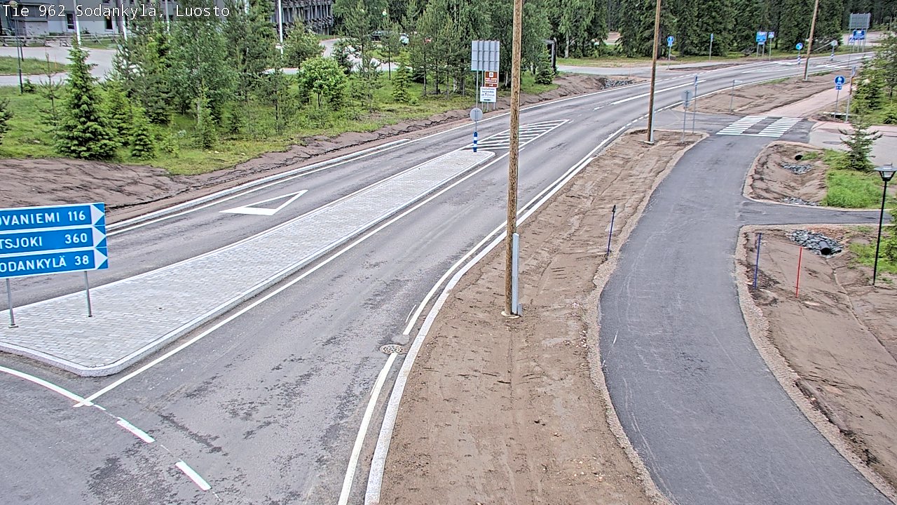 Kelikamerat Kuva Tie 962 Sodankylä, Luosto, Sodankylä, Lappi