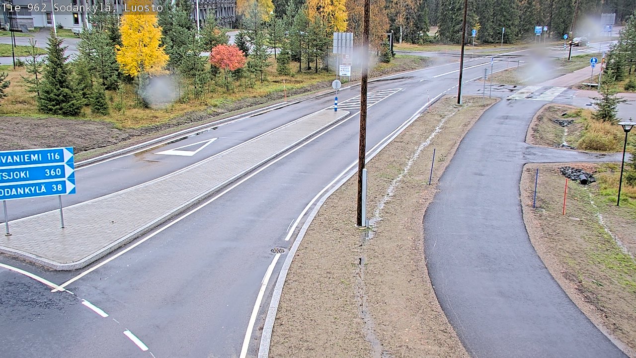 Weather Camera Image Road 962 Sodankylä, Luosto, Sodankylä, Lappi