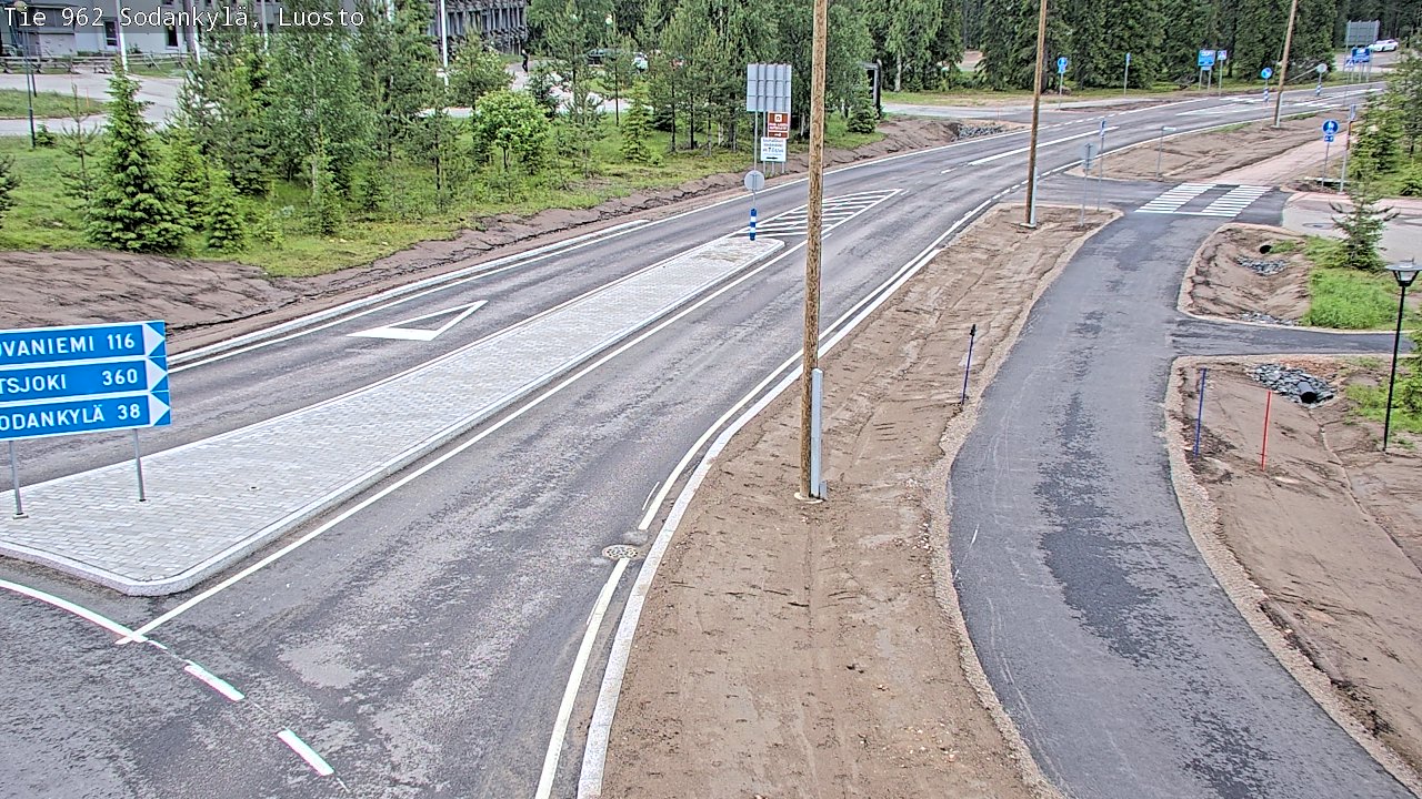 Kelikamerat Kuva Tie 962 Sodankylä, Luosto, Sodankylä, Lappi