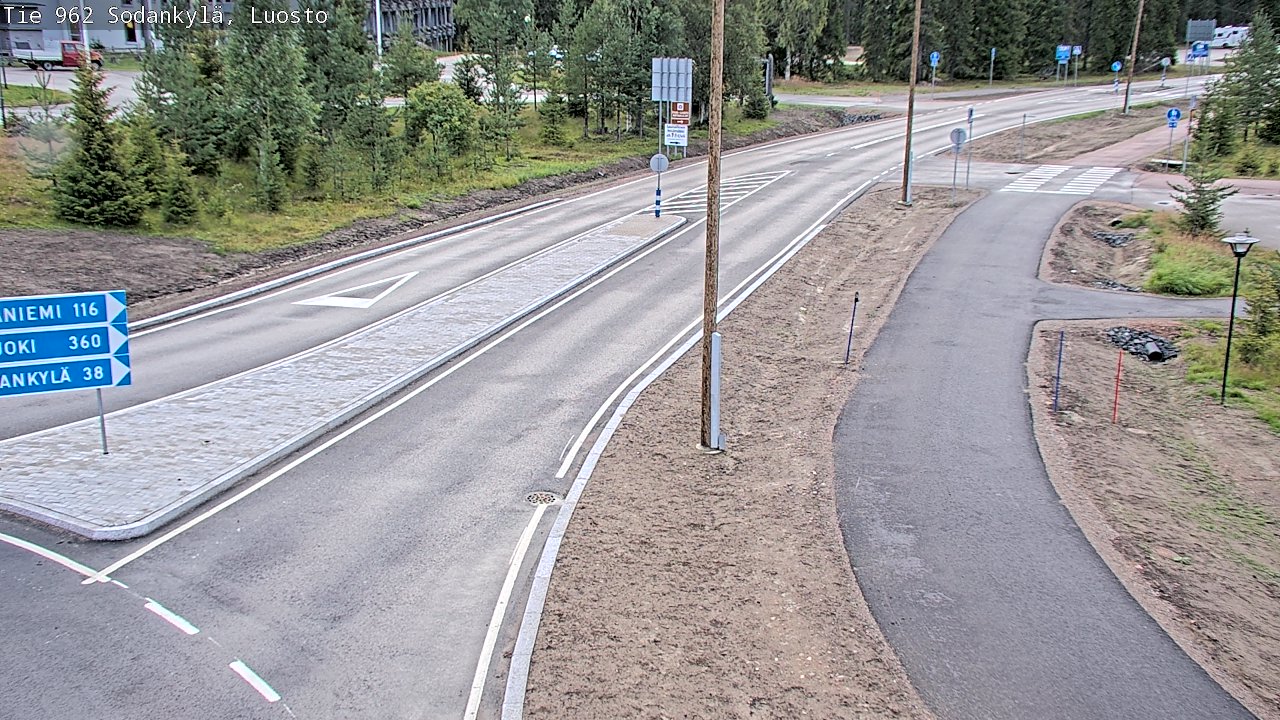 Kelikamerat Kuva Tie 962 Sodankylä, Luosto, Sodankylä, Lappi