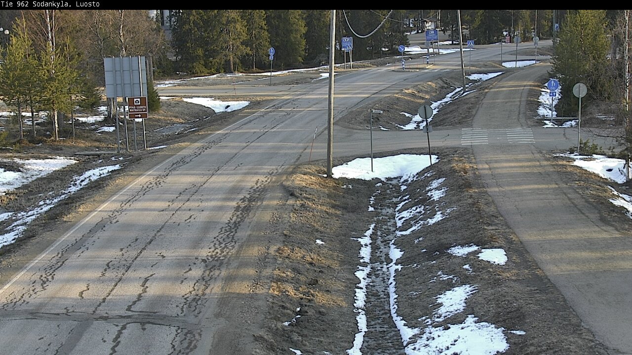 Weather Camera Image Road 962 Sodankylä, Luosto, Sodankylä, Lappi
