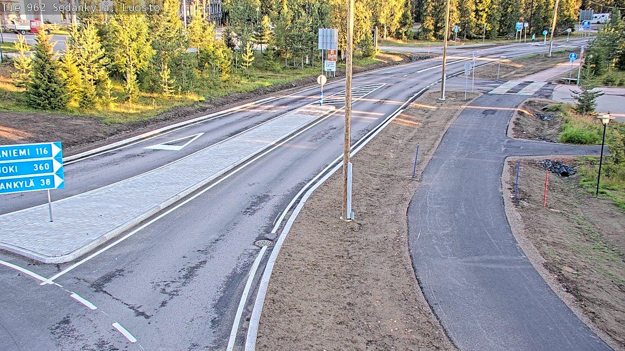 Kelikamerat Kuva Tie 962 Sodankylä, Luosto, Sodankylä, Lappi