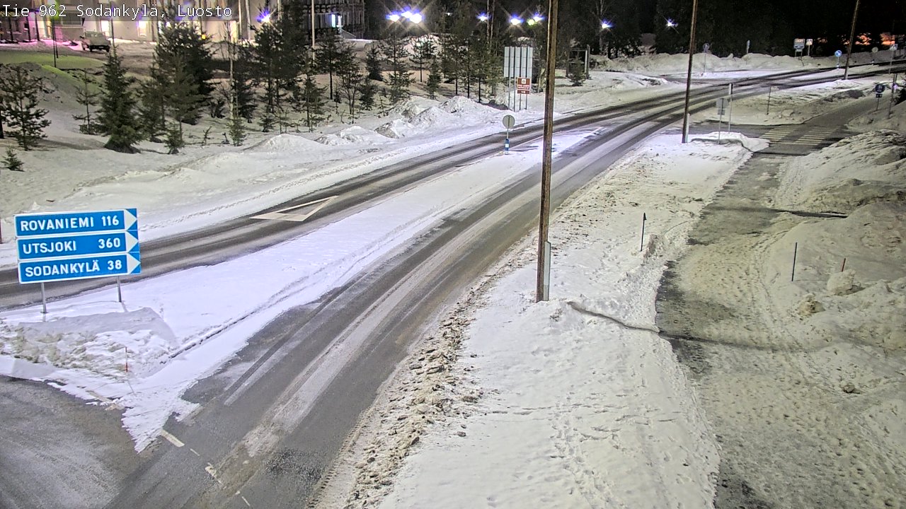 Kelikamerat Kuva Tie 962 Sodankylä, Luosto, Sodankylä, Lappi
