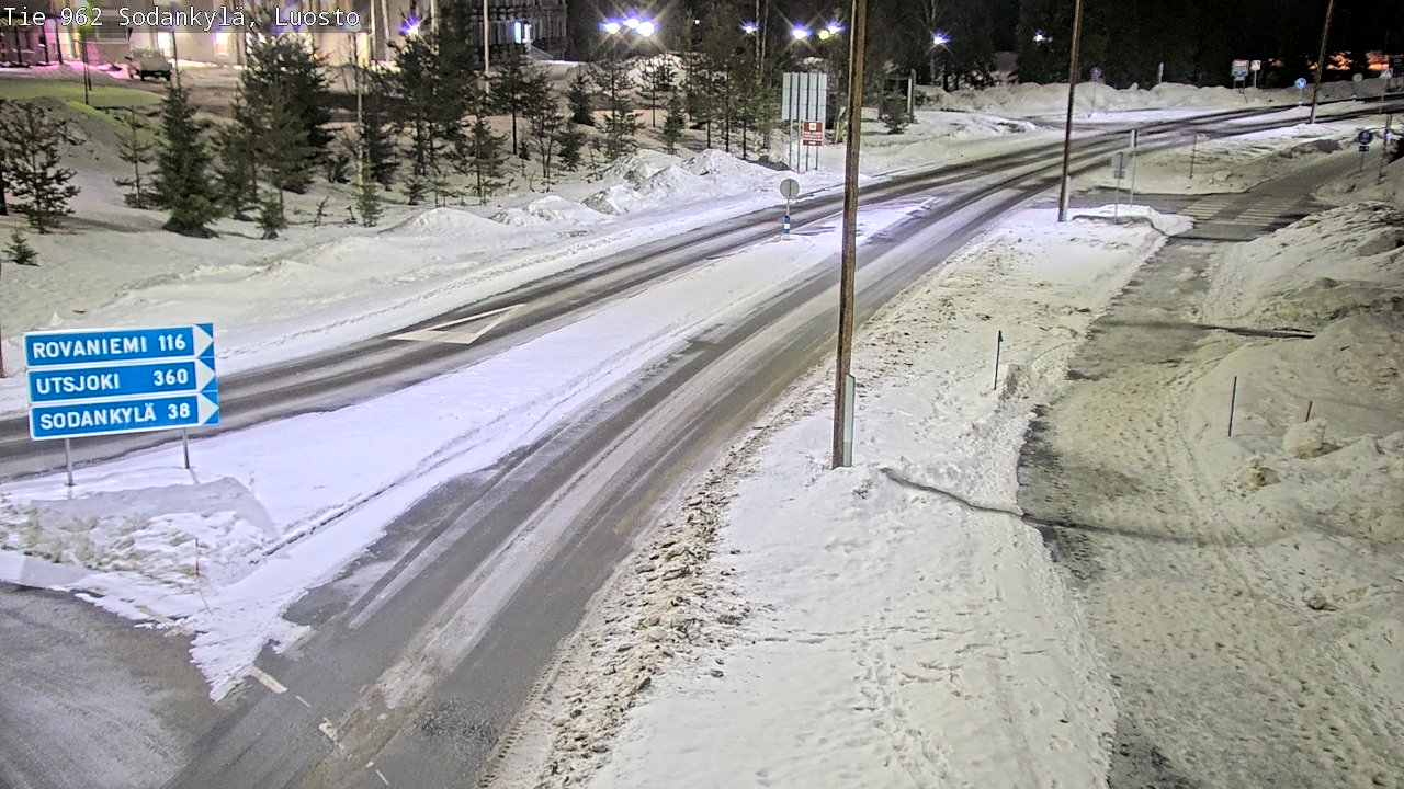 Kelikamerat Kuva Tie 962 Sodankylä, Luosto, Sodankylä, Lappi