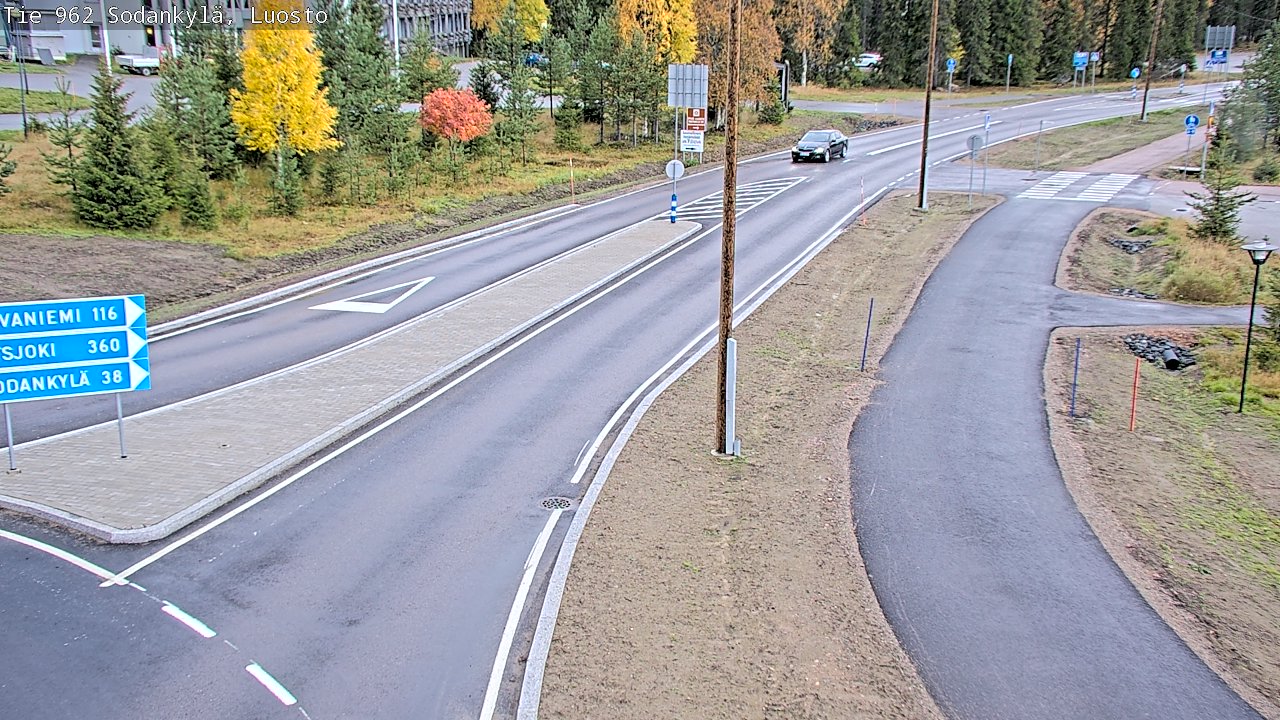 Kelikamerat Kuva Tie 962 Sodankylä, Luosto, Sodankylä, Lappi