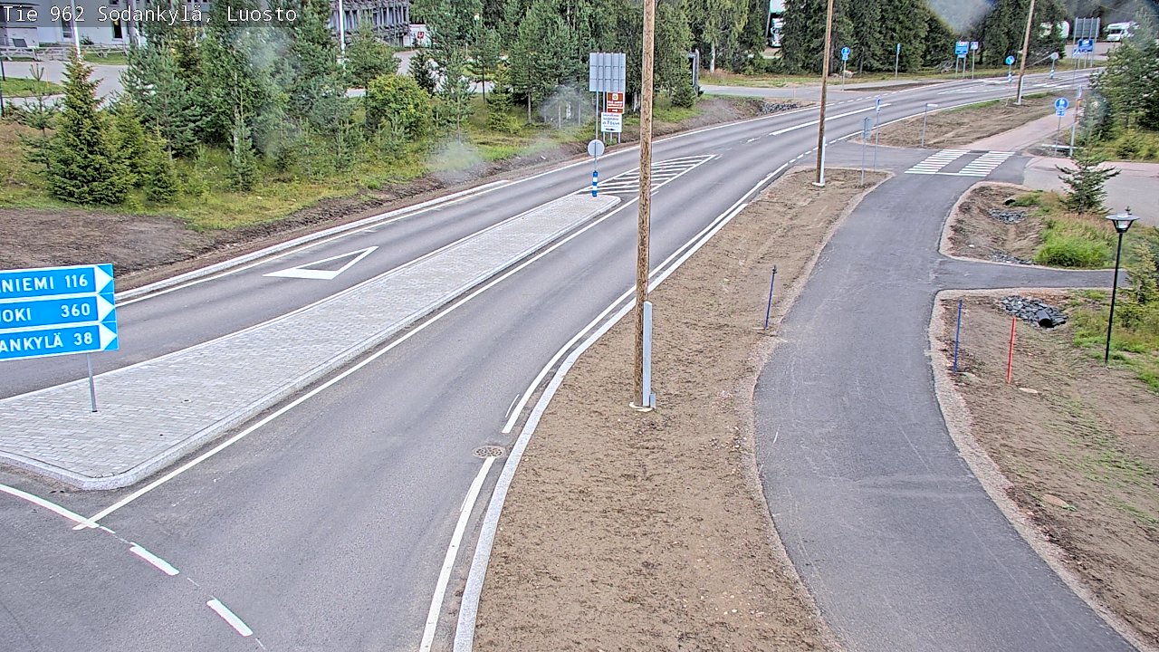 Kelikamerat Kuva Tie 962 Sodankylä, Luosto, Sodankylä, Lappi