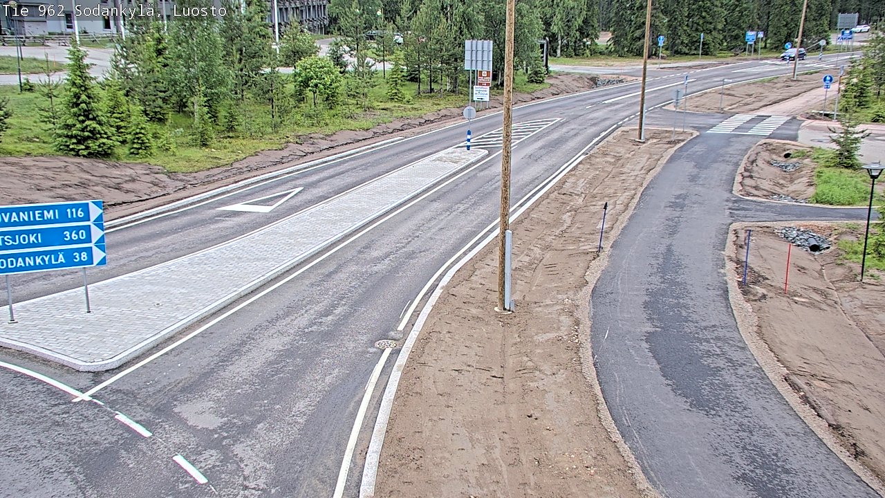 Kelikamerat Kuva Tie 962 Sodankylä, Luosto, Sodankylä, Lappi