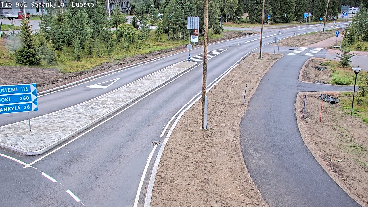 Kelikamerat Kuva Tie 962 Sodankylä, Luosto, Sodankylä, Lappi