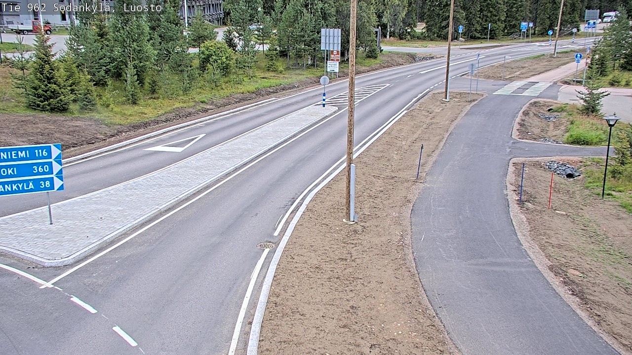 Kelikamerat Kuva Tie 962 Sodankylä, Luosto, Sodankylä, Lappi