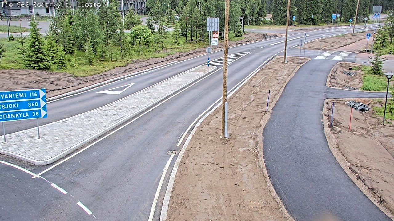 Kelikamerat Kuva Tie 962 Sodankylä, Luosto, Sodankylä, Lappi