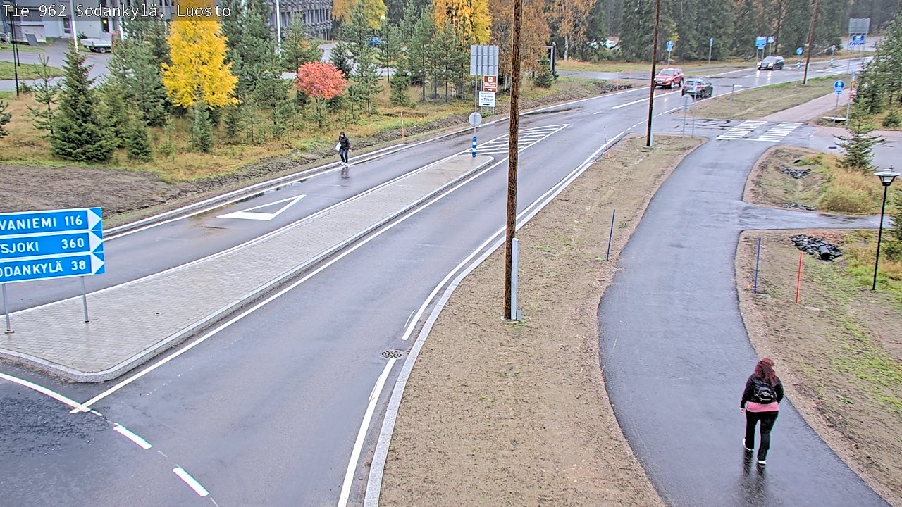 Kelikamerat Kuva Tie 962 Sodankylä, Luosto, Sodankylä, Lappi