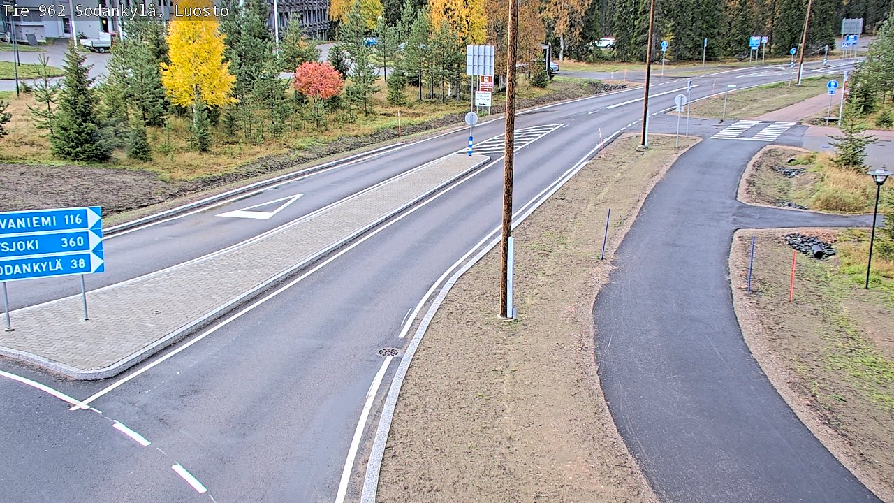 Kelikamerat Kuva Tie 962 Sodankylä, Luosto, Sodankylä, Lappi