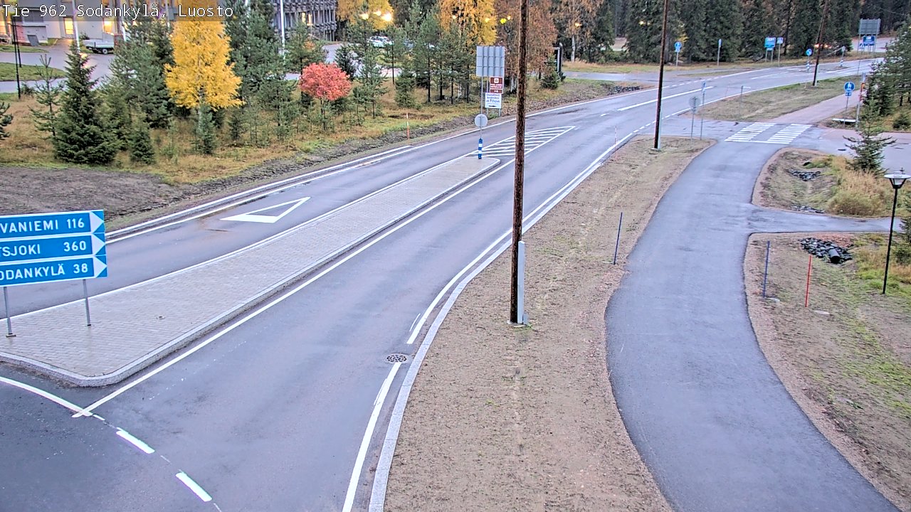 Kelikamerat Kuva Tie 962 Sodankylä, Luosto, Sodankylä, Lappi