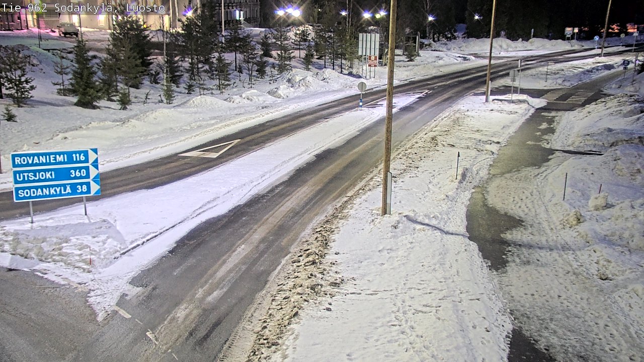 Kelikamerat Kuva Tie 962 Sodankylä, Luosto, Sodankylä, Lappi