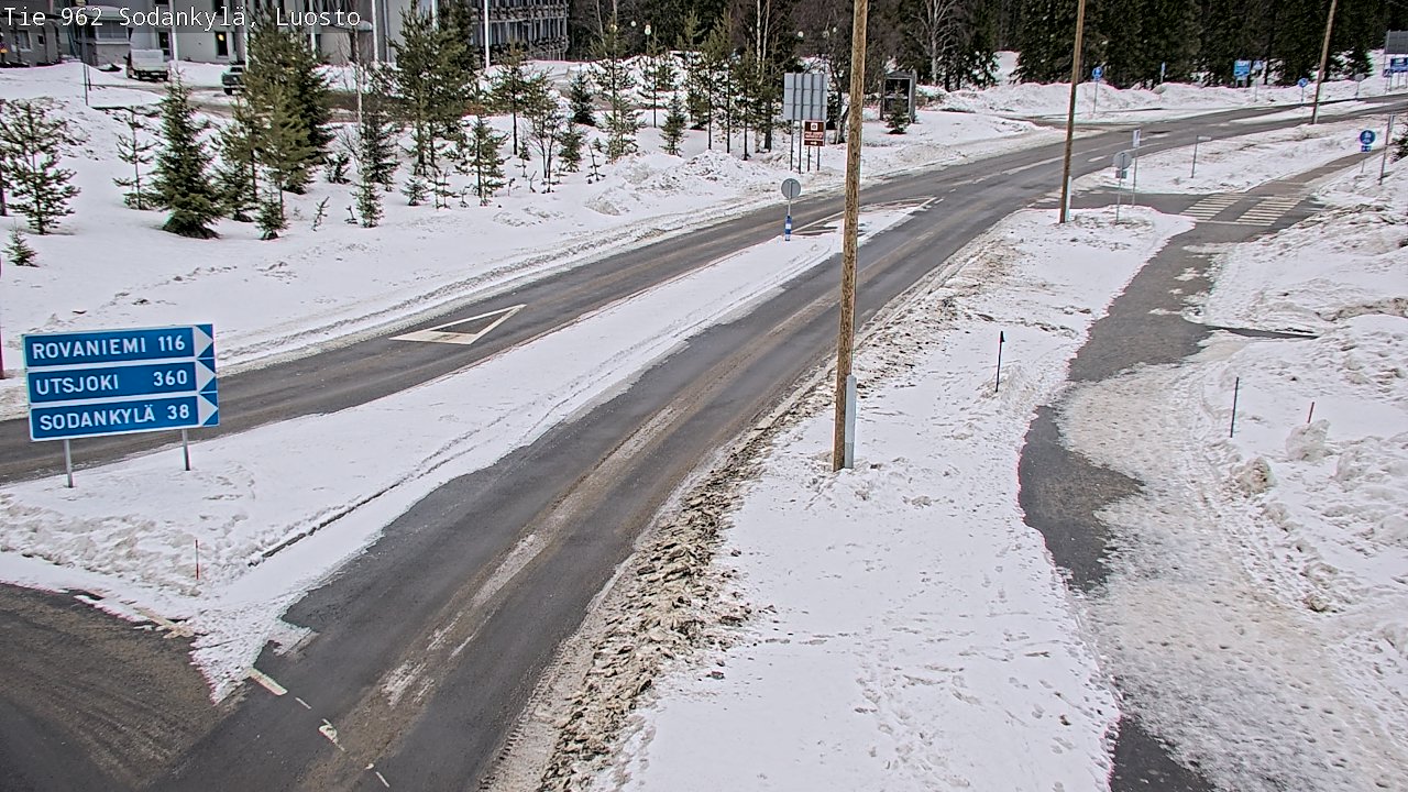 Kelikamerat Kuva Tie 962 Sodankylä, Luosto, Sodankylä, Lappi