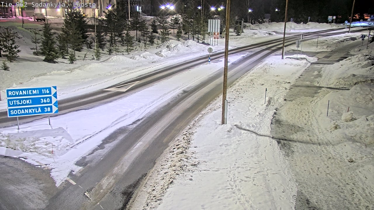 Kelikamerat Kuva Tie 962 Sodankylä, Luosto, Sodankylä, Lappi