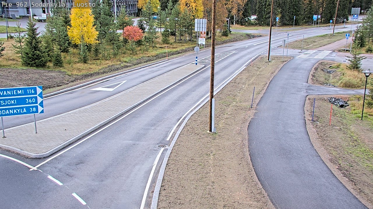 Kelikamerat Kuva Tie 962 Sodankylä, Luosto, Sodankylä, Lappi